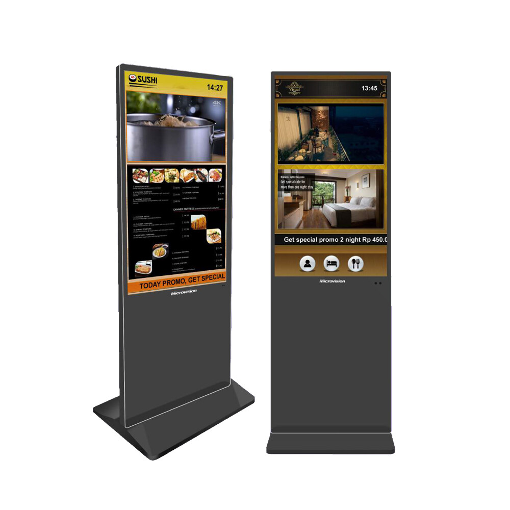 Jual Microvision Kiosk Signage Interactive Inch Mv U Sk At Axiqoe